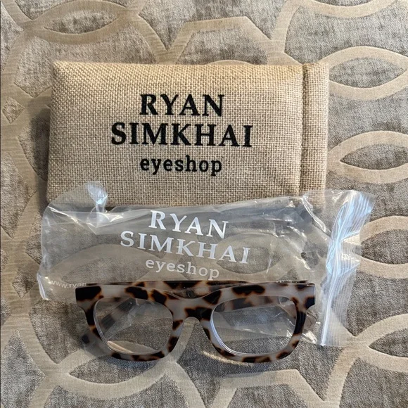Ryan Simkhai Eyewear Tortoise Glasses - Picture 1 of 4